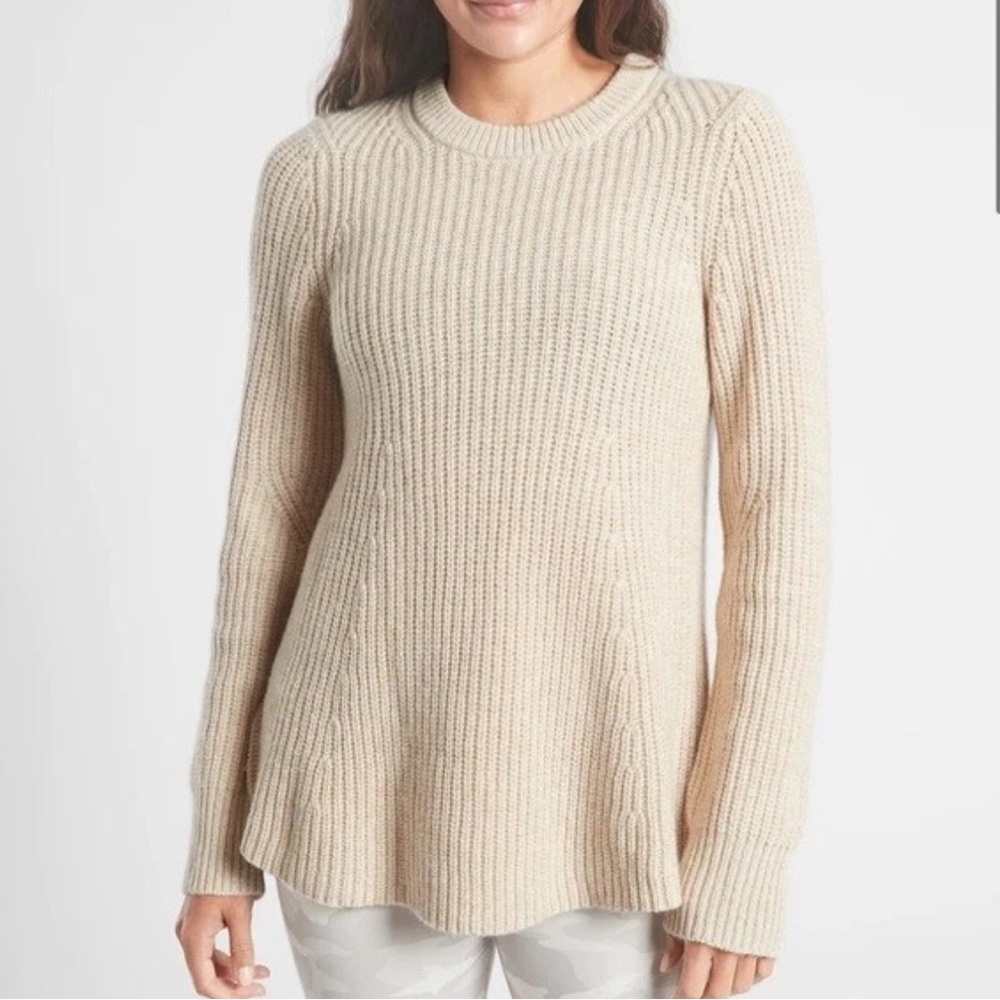 Athleta Sierra Crew Wool Sweater
